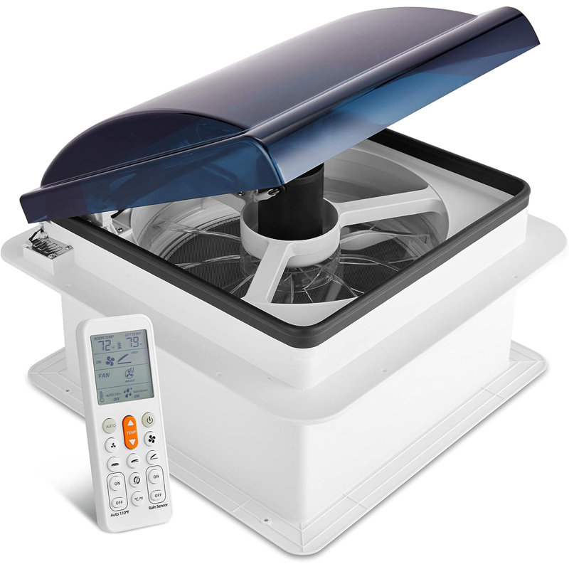 Ventilateur de voiture 3,75 po Hike Crew, Fumée
