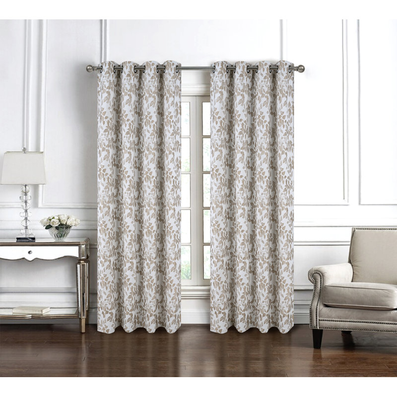 Brent Jacq Grom Panel 84" Taupe, Taupe
