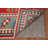 Green & Red Kazak Oriental Area Rug