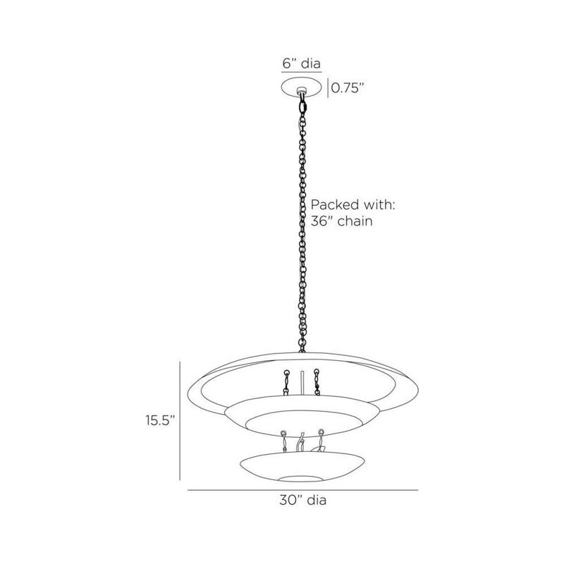 Florko 6 - Light Chandelier