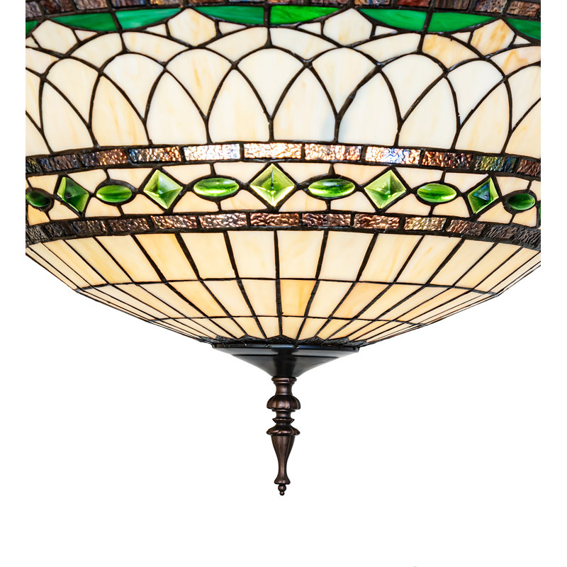 3 - Light Semi Flush Mount