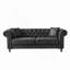 Canapé en tissu 83 po Chesterfield-1305044528