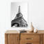 Iconic Paris Tour Dramatic Abstract Architecture City Art mural-129147107