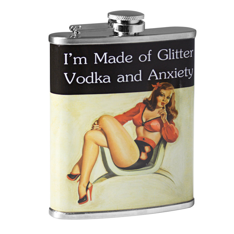 Ebern Designs I'm Made of Glitter Vodka & Anxiety