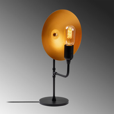 Lampe de table noire 16,54 po Philo