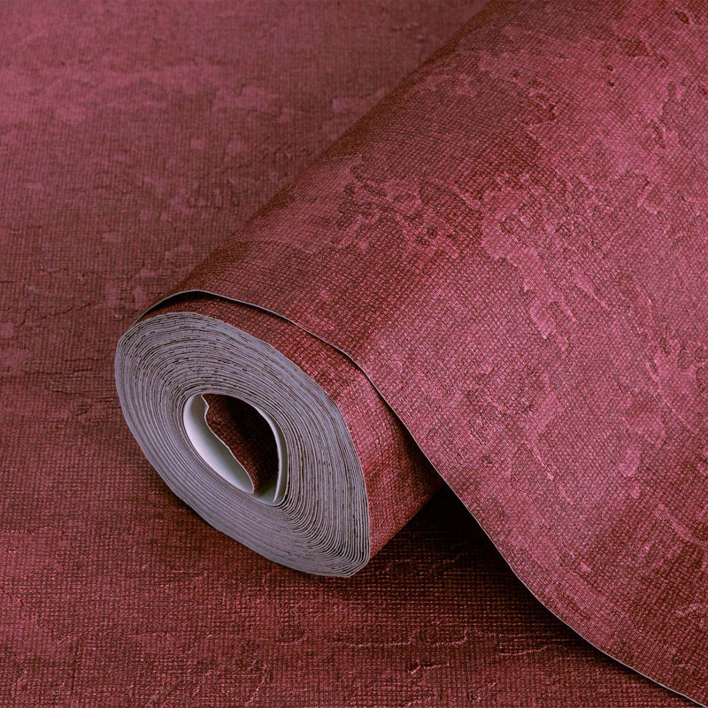 Rouleau abstrait Vinisha, Rouge