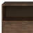 Chase 30"H Solid Acacia Wood and Metal Modern Industrial Low Bookshelf with Open Shelves and Metal Frame