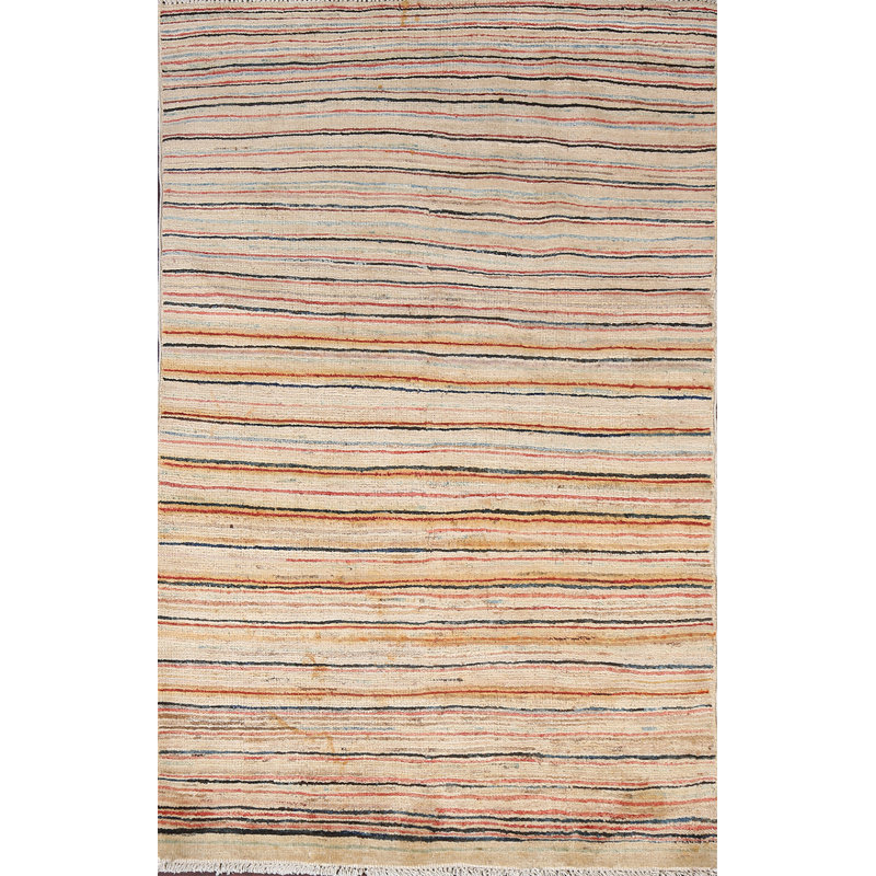 Tapis rayé Gabbeh 3 x 5