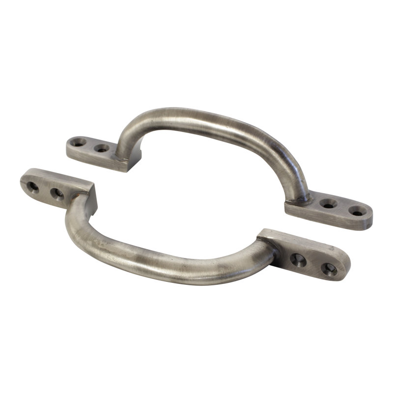 Poignée barre 6 po en fer, Antique Nickel
