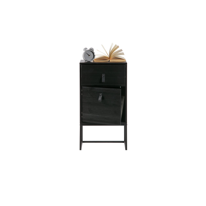Zola 40cm W Wood Bedside Table