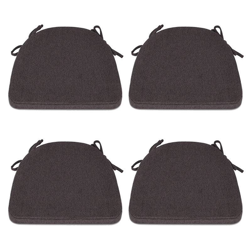 Indoor 1.5'' Chair Pad, Dark Brown