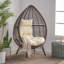 Chaise longue d'extérieur en osier Papasan-1415234864