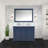Double Bath Vanity with Carrara Marble Top