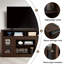 Meuble télé classique pour téléviseur de 65 po ou moins avec espace de rangement ouvert et fermé Classic Classic