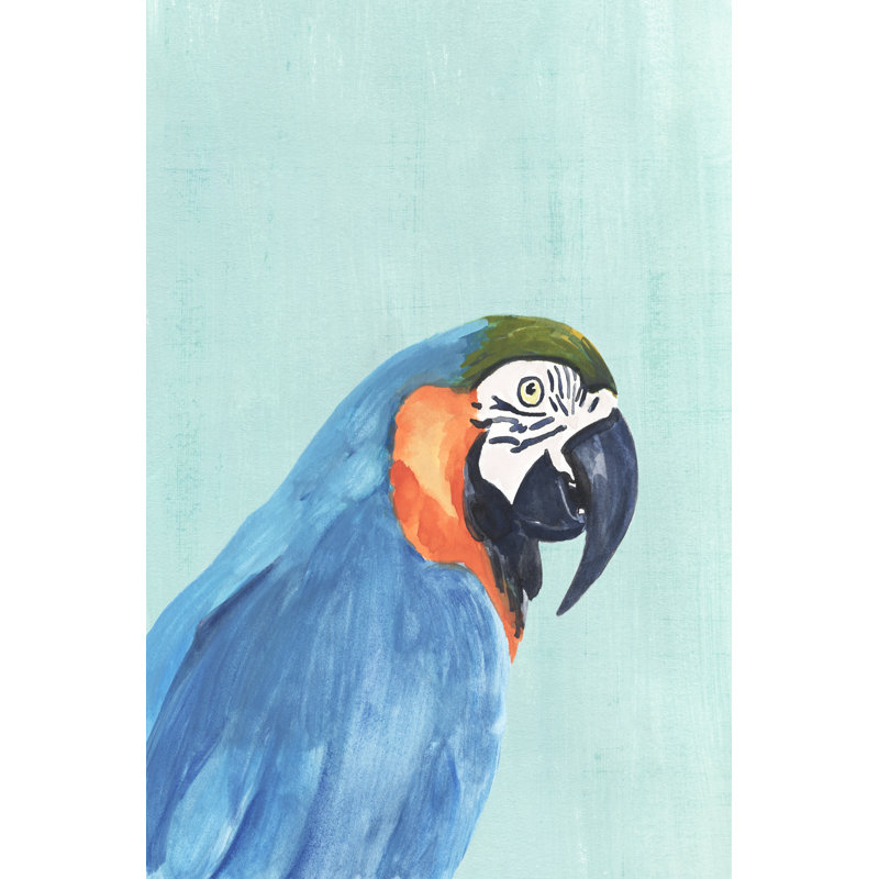 Exotic Bird I by Annie Warren - Wrapped Canvas Print, 30cm H x 20cm W