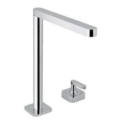 Living Single-handle Bathroom Faucet with Drain Assembly