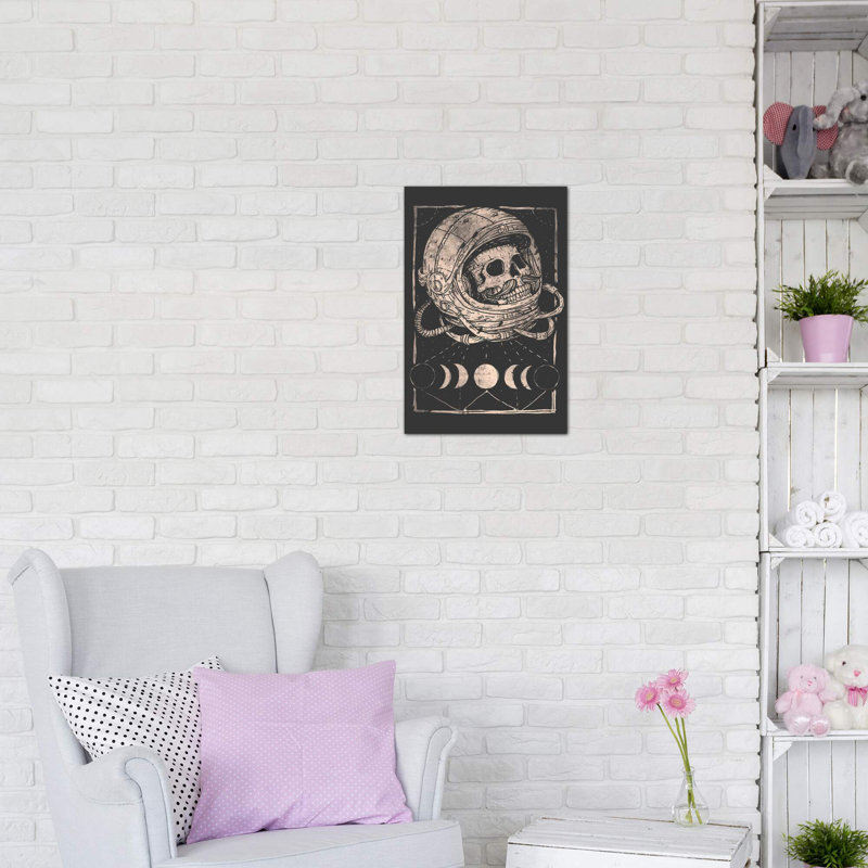 Infinity par Mike Koubou - impression d'art graphique, Toile tendue, H 26 po x l 18 po x 1,5 po