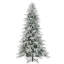 Arbre de Noël artificiel de 8 pi avec 1108 pointes de branches en PVC PE et 450 lumières DEL-544250374