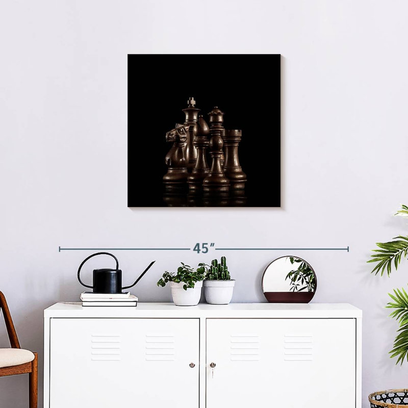 Senne Chess Game Concept, 24" H x 24" W