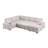 Multi - Functional L - Shaped Corner Sofa With Storage & Convertible Bed Features