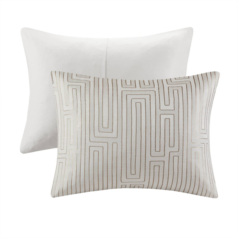 10 PCS Luxury Jacquard Comforter Set