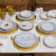 Service de table 32 pièces, service pour 8 Abernathy