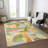 Machine Washable Indoor/Outdoor Xhevrie Wheat Rug-71893166