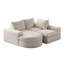 Canapé modulaire en chenille 2 pièces-1399632201