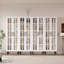 71'' H X 23.6'' W Kitchen Pantry With Bookcases, Glass Door Kitchen Storage Cabinet-1653569976