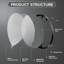 Oval Mirror Bathroom Vanity Mirror Metal Framed Wall-Mounted Mirrors for Bathroom-552513625-552513624