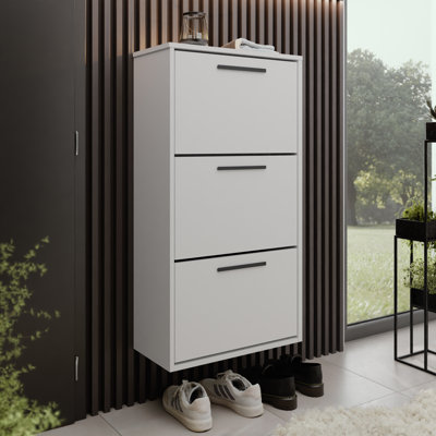 15 Pair Flip Down Shoe Storage