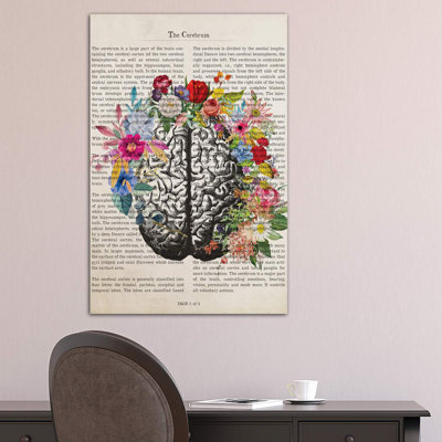 The Cerebrum - Wrapped Canvas Print
