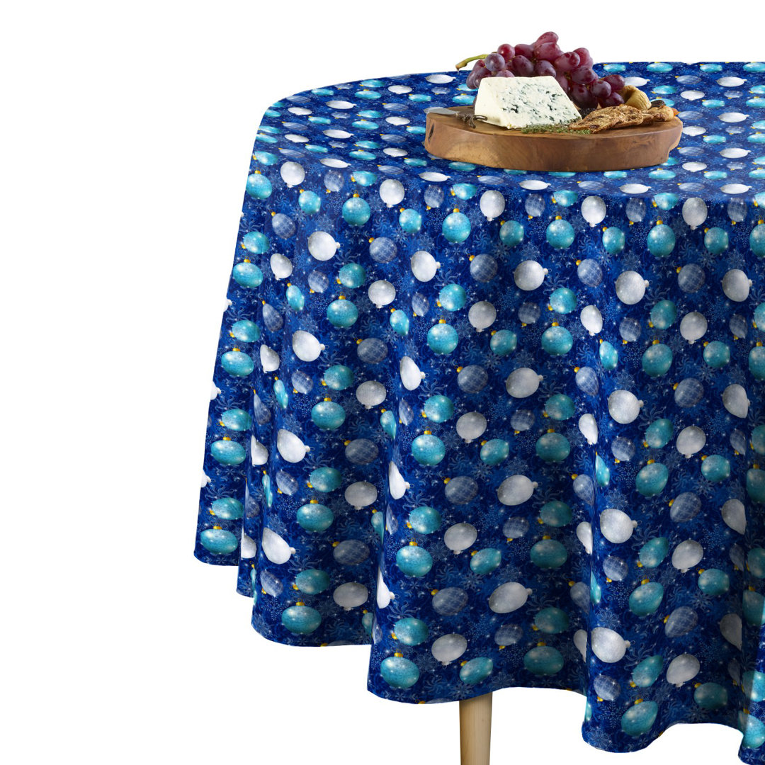 Mccauley Geometric Round Tablecloth The Holiday Aisle® 