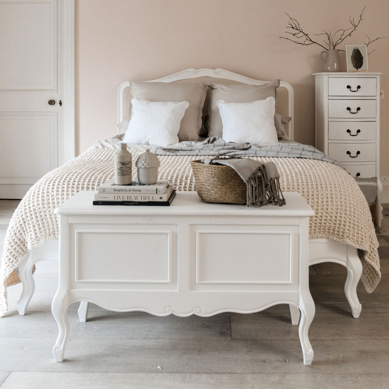 Elizalde Blanket Chest, White