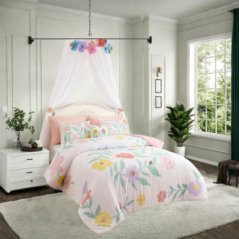 Floral Comforter Set