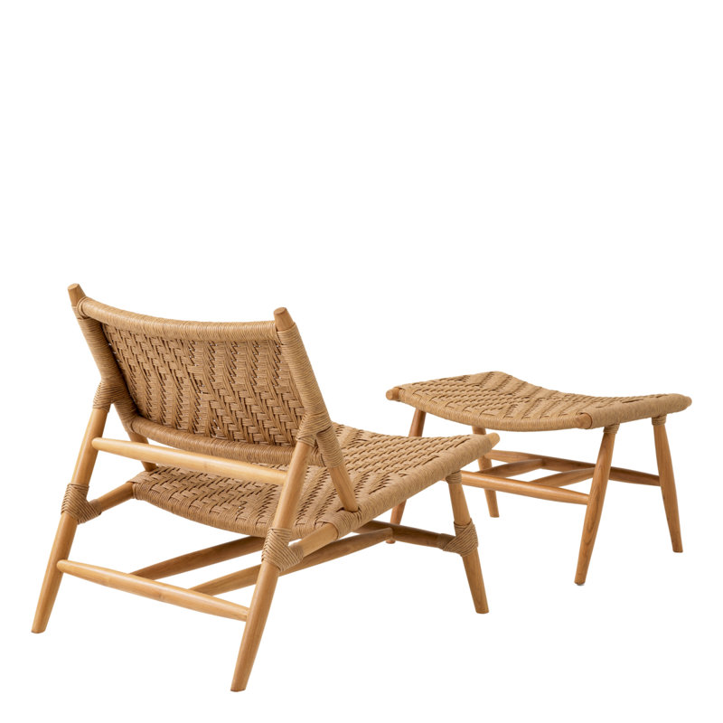 Laroc Outdoor Teak Lounge Chair