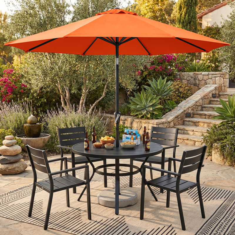 Parasol Cutts Market, Orange, 9'