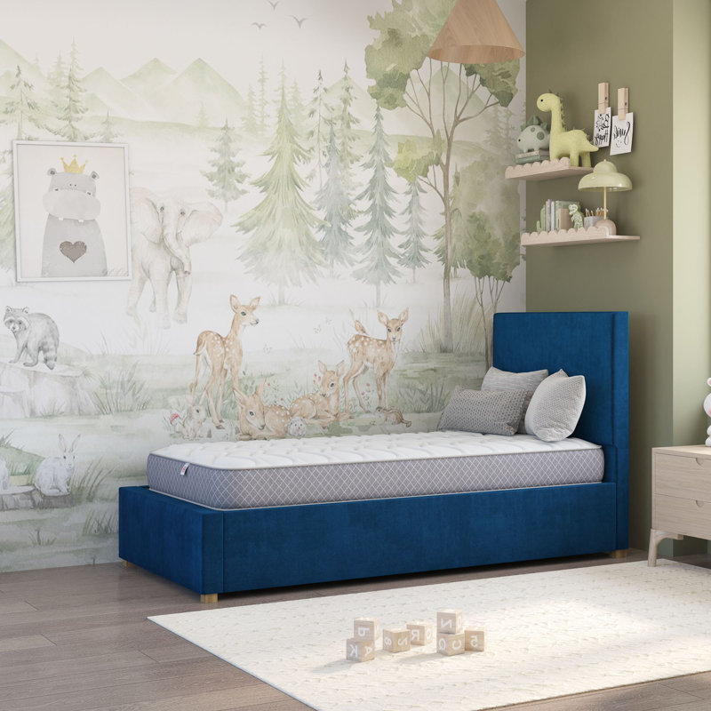 Kids Anti Allergy Sprung Mattress with OEKO-TEX fabric, Single (3')