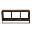 Table basse avec tablette de rangement ouverte Anhat