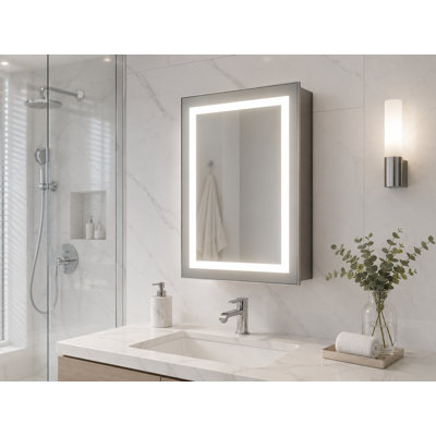 LED Mirror (Front-Lighted) 24" x 40"