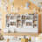 Storage Organizer with 3 Removable Drawers, White Cube Bookcase