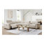 Canapé modulaire inclinable électrique pour 5 personnes Dayana Beige Boucle