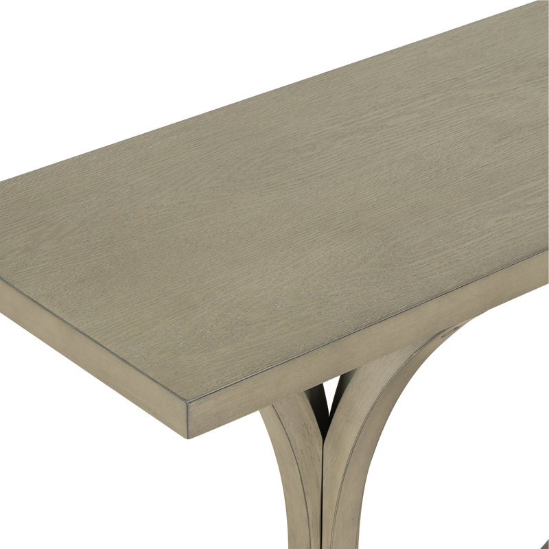 Console en bois Farmhouse, Gris