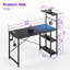 Monike Modular Steel Computer Desk-351590103