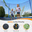 Trampoline d'extérieur 12 pi Aoodor, trampoline récréatif avec filet de sécurité extérieur et échelle pour enfants
