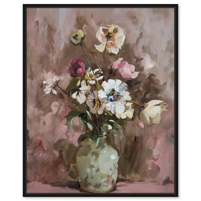 Chiaroscuro Flora II, toile de style botanique gothique par Art Remedy