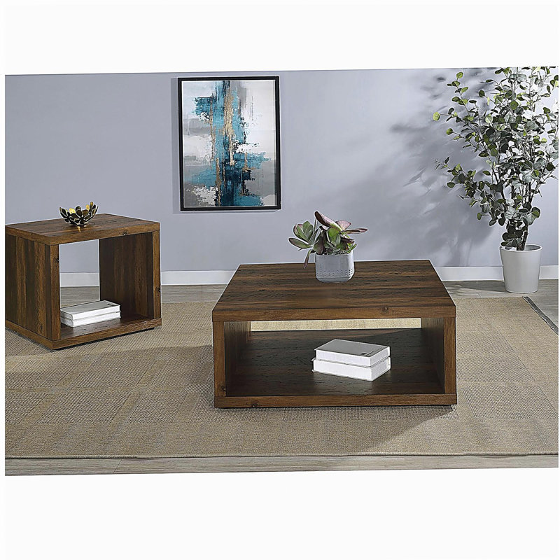 Table de bout d'appoint Flint, Brown