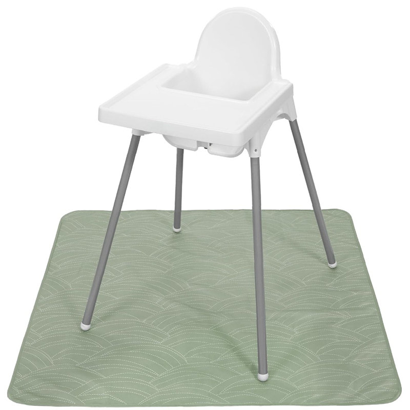 Baby Splat Mat For Under High Chair, Water Resistant Fl...