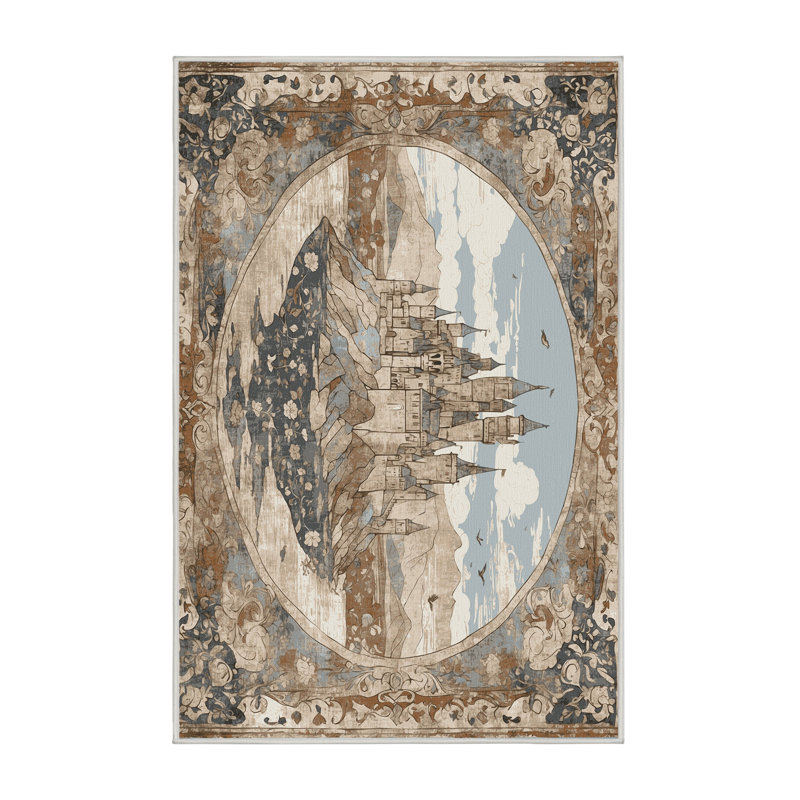 Tapis Clifftop Citadel, Rectangle 6 pi x 9 pi