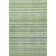 Premium Machine Washable Cerrito AMF598 Green Runner Rug